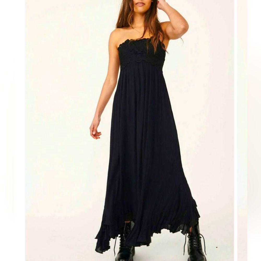 NWT Free People Adella Corset Maxi Dress